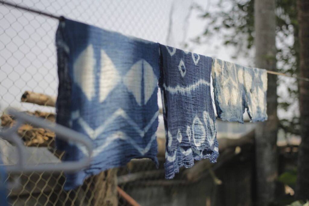 Indigo-Dyed Fabric at Kamon Indigo | Thailand Insider