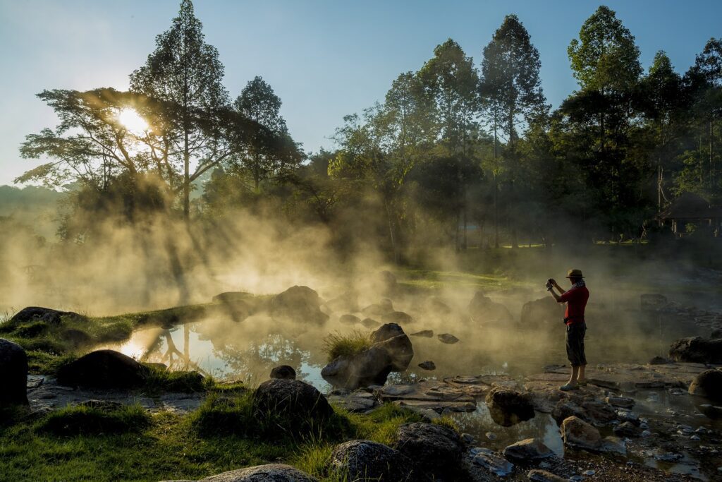 Hot Springs at Chae Son National Park | Thailand Insider