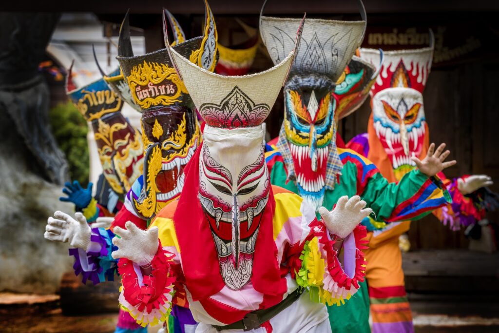 Phi Ta Khon Festival in the Dan Sai Region