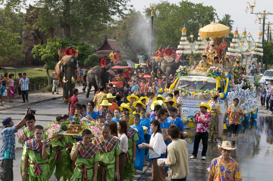 Songkran Festival in Phra Nakhon Si Ayutthaya