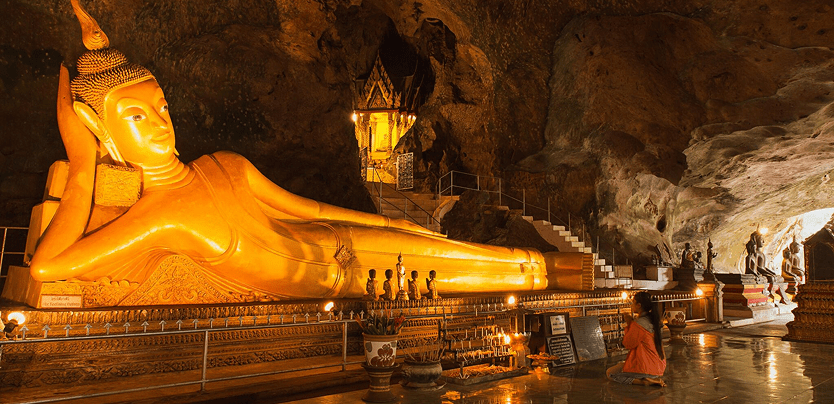 image of buddha cave in Phang Nga
