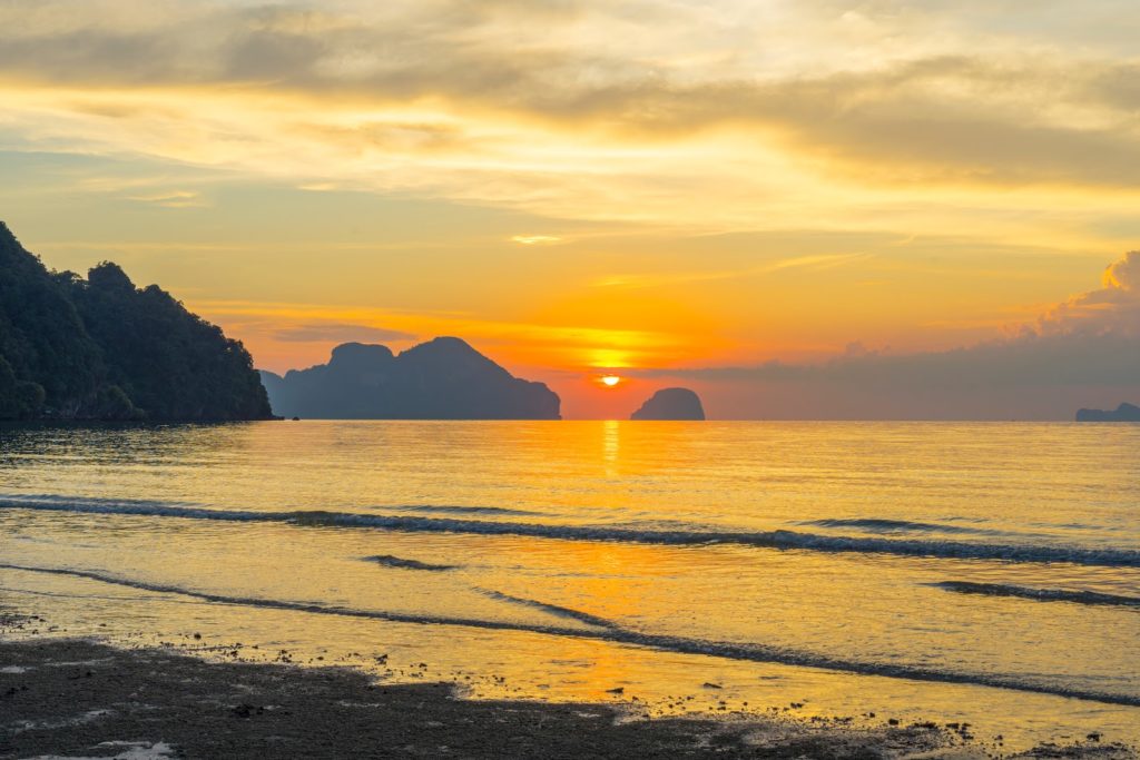 Sunset at Hat Chao Mai National Park | Thailand Insider