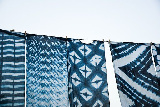 Indigo Dyed Fabric in Chiang Mai