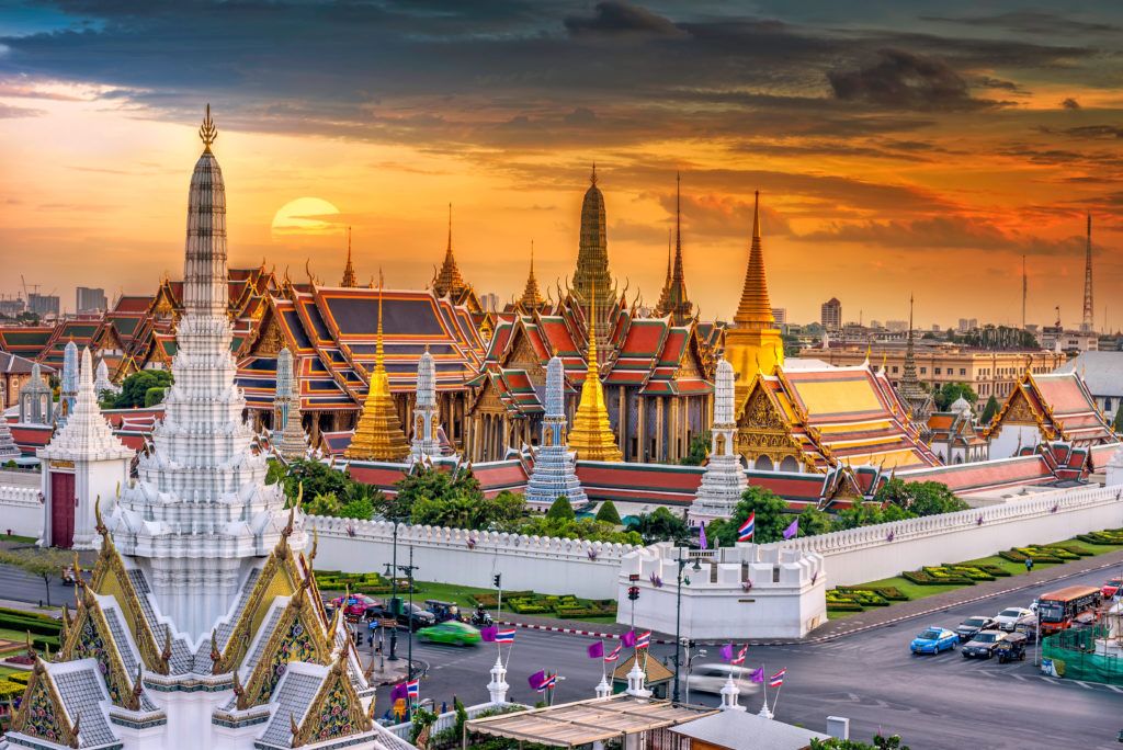 Grand palace and Wat phra keaw at su