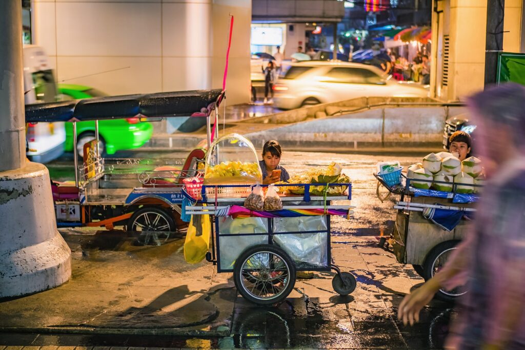 Street Vendor at Silom Road