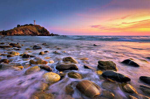 Lighthouse at Ko Lanta Island in Krabi
