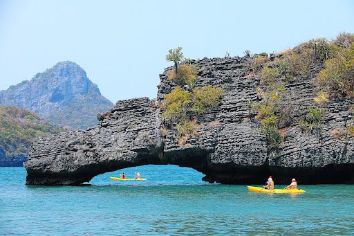 Kayaking at Mu Kong Ang Thong National Park