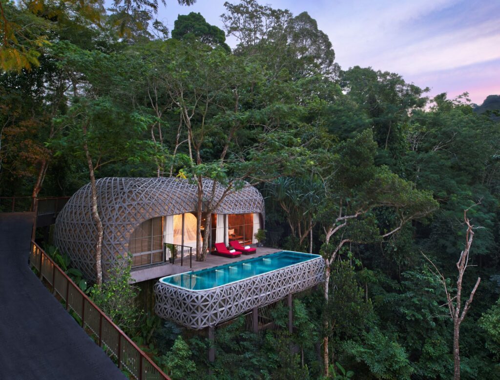 image of pool villa exterior