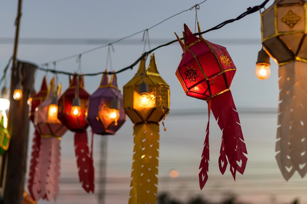 image of lanterns