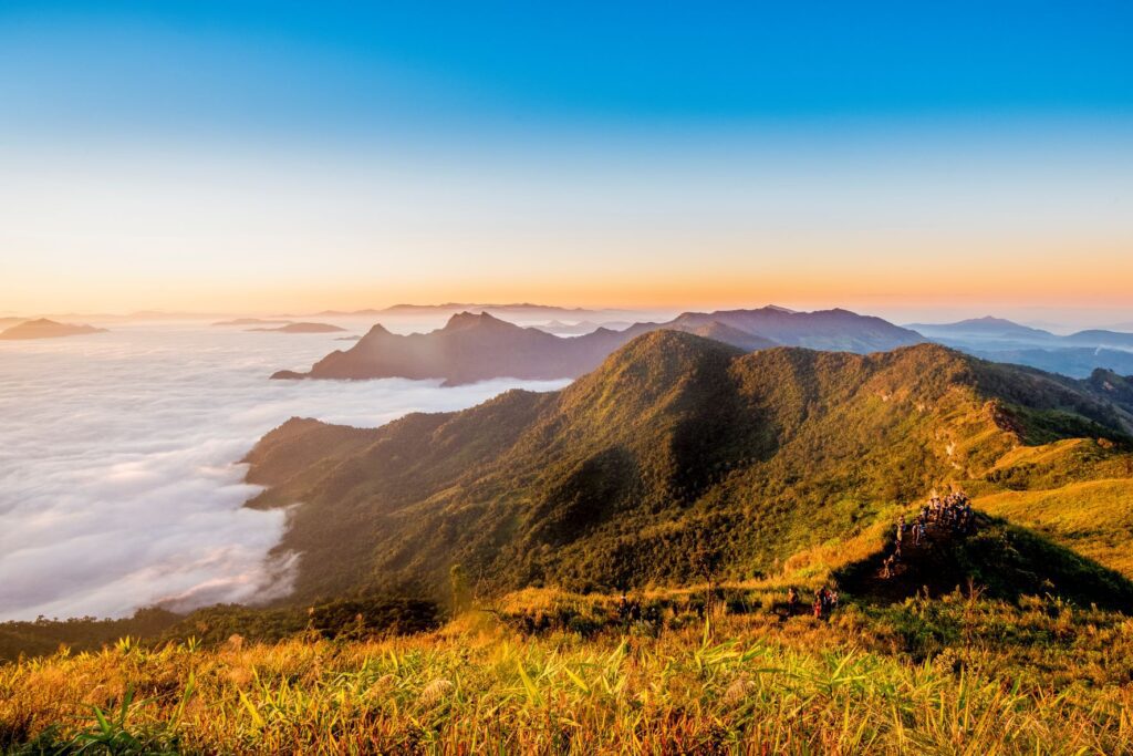 Sunrise at Phu Chi Fa Forest Park | Thailand Insider
